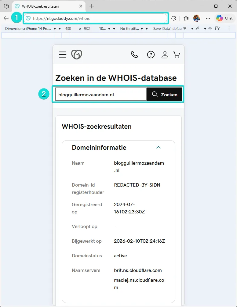 whois